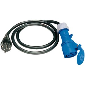 Cavo adattatore IP44 1,5m brennenstuhl® H07RN-F 3G2,5 presa CEE 230V/16A