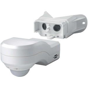Segnalatore di movimento a infrarossi brennenstuhl® PIR 240 IP44 Bianco