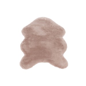 Tappeto beige effetto pelliccia t.b.t. per interni.