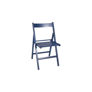 Sedia pieghevole Nancy 79x42,5x47,5 cm blu