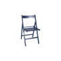 Sedia pieghevole Nancy 79x42,5x47,5 cm blu