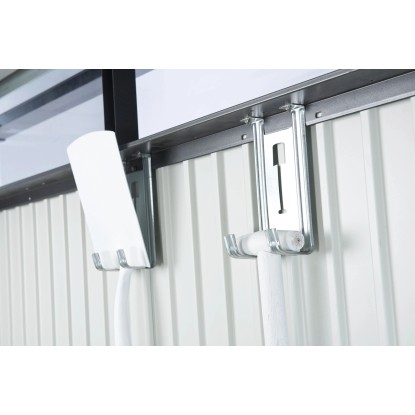 Ganci porta attrezzi Biohort per casetta Europa e armadio 4 pz