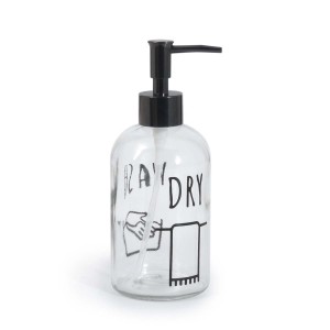 Dosasapone bagno Gioia Wash&dry in vetro 410 ml