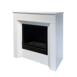 Camino a bioetanolo da terra Divina Fire Bellini 3,4 kW L96xP35xH96 cm bianco v.