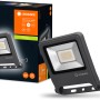 Faretto LED da esterno Ledvance Endura Flood, 20W, grigio scuro, 4000K. Proiettore per facciate e aree esterne.
