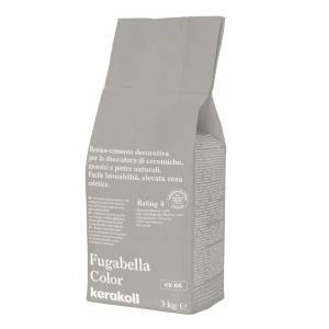 Fugabella Color stucco per fughe, sacco da 3kg, per ceramiche, mosaici e pietre.