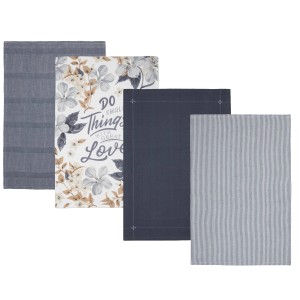 Set di strofinacci t.b.t. con vari motivi e design.