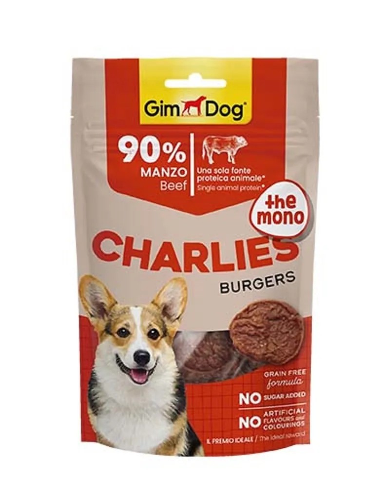 Snack per cani GimDog CHARLIES THE MONO Manzo 70 g acquista da OBI