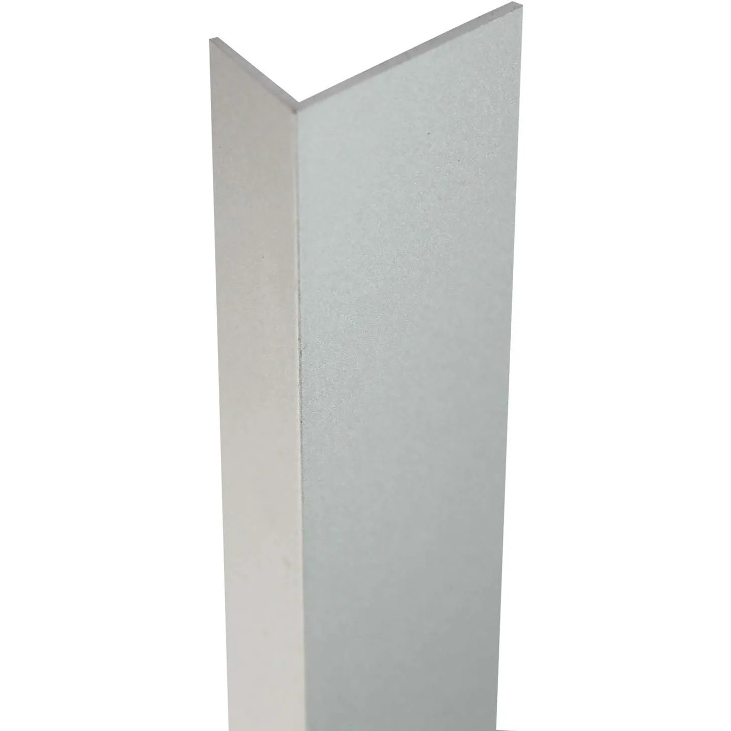 profilo angolare a l in alluminio anodizzato 30x15x1mm 1m opaco