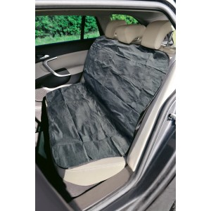 Coprisedile auto grigio per sedile posteriore, universale.