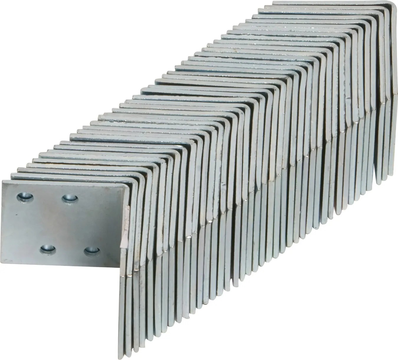 10 Pezzi Raccordi Angolari Acciaio Inox 40x40mm - Staffe A L Per Mobili Con Viti Incluse - Foto 8