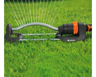 Irrigatore oscillante DEDRA 17 ugelli - Ampia portata, giardino