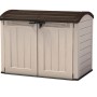 Keter Box contenitore Store It Out Ultra, beige/marrone, per giardino e terrazzo.