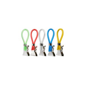 Clip per tovaglie multicolore, set da 5.