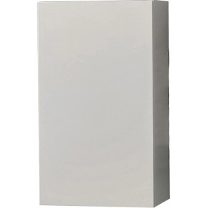 Mobile bagno sospeso (Pensili bagno) bianco e semplice.