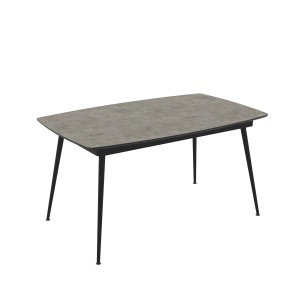 Tavolo allungabile da pranzo Yense cemento 145x80x75 cm