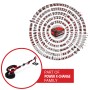 Levigatrice per cartongesso a batteria Einhell Power X-Change TP-DW 18/225 Li Solo, parte della famiglia Power X-Change.
