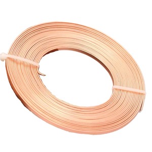 Filo di rame t.b.t. arrotolato per applicazioni versatili.