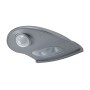 Lampada da parete per esterni Ledvance LED DoorLED argento con sensore di movimento.