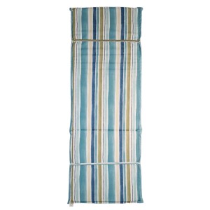 Cuscino a righe t.b.t. per mobili da giardino, cuscino da esterno.