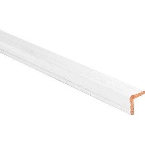 Profilo decorativo bianco t.b.t. per interni.