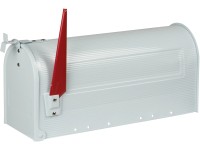 Cassetta Postale Stile Americano In Alluminio | Con Bandierina Orientabile - Foto 12