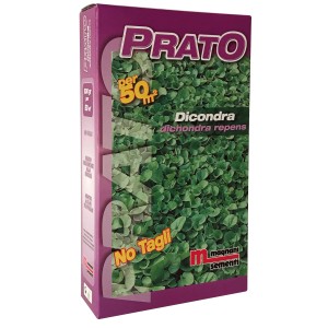 Confezione di semi per prato t.b.t. per un prato verde e denso.