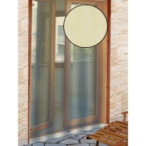 t.b.t. zanzariera magnetica per porta, beige, per protezione insetti.