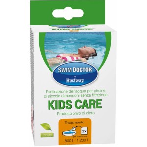 Swim Doctor Kids Care trattamento acqua senza cloro per piscine piccole.