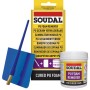 Soudal Rimuovi Schiuma PU 100 ml con spatola. Rimuove schiuma PU indurita da superfici.