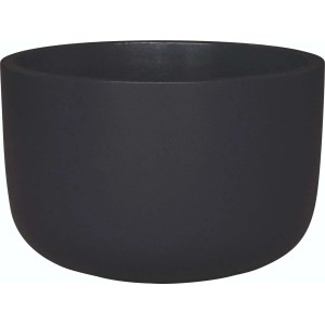 Fioriera da esterno OBI in fibra di vetro antracite Ø 33x20 cm