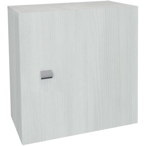 t.b.t. mobile bagno sospeso, effetto legno bianco, con maniglia.