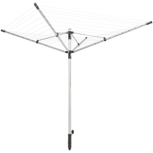 Stendibiancheria a ombrello Leifheit LinoPush 500 con 50m di filo e porta grucce.