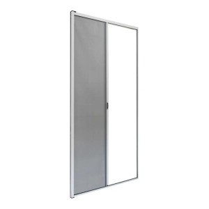 Zanzariera per finestra con struttura in alluminio 140x150 cm bianco