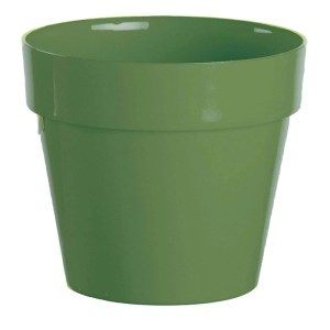 Vaso standard in plastica Ø 12 cm verde acido