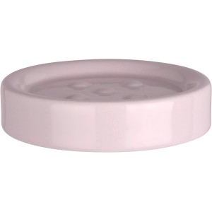 Wenko Porta Sapone Polaris in ceramica rosa pastello per bagno e cucina.