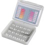 Tester per piscina Summer Fun per misurare cloro e pH con scala colorimetrica e pastiglie reagenti.