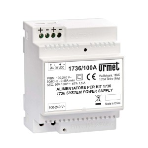 Alimentatore citofonico Urmet 26-30 Vcc 110-230 Vac