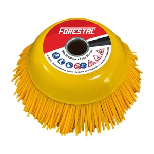 Spazzola diserbante per decespugliatore universale in nylon Ø 200 mm
