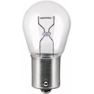 Lampada di segnalazione originale Osram P21W con base in metallo per auto.