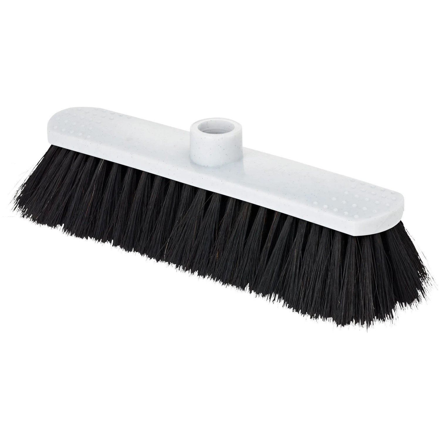 Addis Scopa Per Interni/Esterni Con Setole Rigide In Nylon E Manico In Metallo 3 Pezzi - Grigio Metallizzato