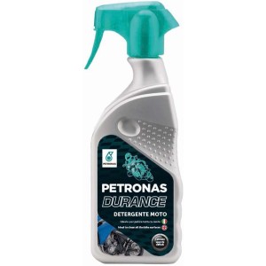 Detergente moto Petronas Durance in flacone spray per la cura dell'auto.