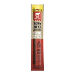 GimDog Sport Stick Manzo, snack masticabile per cani, 90% carne.
