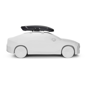 Box da tetto per auto Vector M nero metallizzato