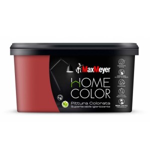 Pittura home color superlavabile igienizzante scarlet 2,5 l