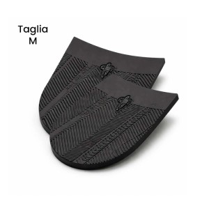 Coppia tacchi in gomma tg M nero
