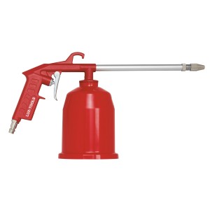 LUX Pistola a spruzzo WSP-800, pistola di lavaggio e spruzzo rossa per compressori.
