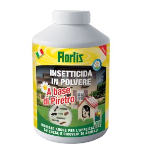 Insetticida in polvere Florlis per il controllo dei parassiti. Rimedio contro altri insetti nocivi.