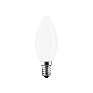 t.b.t. Lampadina LED E14 a forma di candela, opaca.