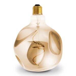 Lampadina LED E27 decorativa dalla forma insolita.
